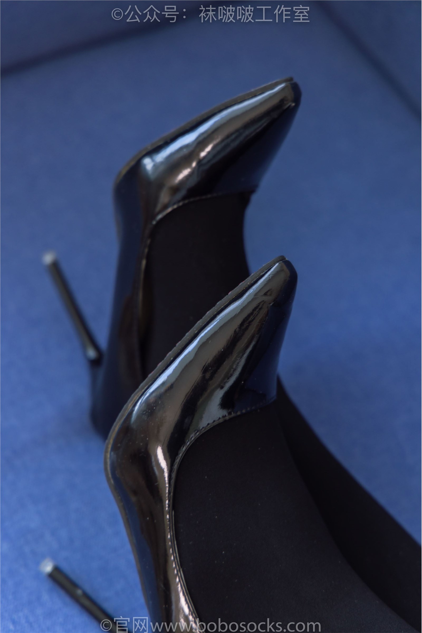 NO.090 Sweet Pea - high heels, thick black silk(29)